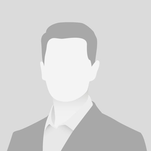 male Default avatar photo placeholder. Grey profile picture icon. Business man illustration